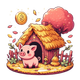 Animal Coins Game Puzzle