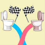 Toilet Race: Funny Draw Puzzle