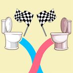 Toilet Race: Funny Draw Puzzle