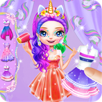 Princess Kids Makeup & DressUp