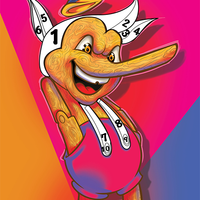 Pinocchio Paint by Number