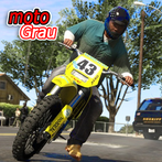 Moto Grau Gangster Brasil