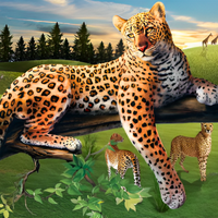 Wild Cheetah Attack Simulator