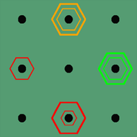 Hexagon Megic Colorful Puzzle