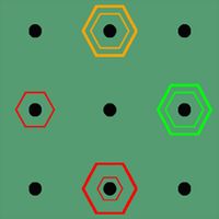 Hexagon Megic Colorful Puzzle