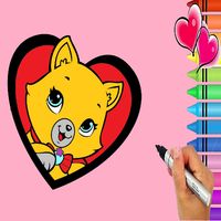 Valentine's Day Coloring Book
