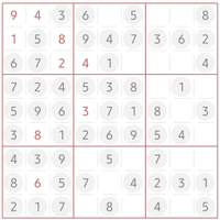 Sudoku - The Material One