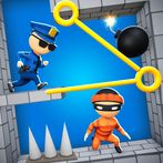 Swipe Puller : Catch the Thief