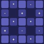 Brain Quiz - Math Square