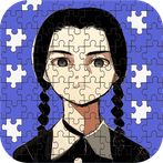 Wednesday Addams Jigsaw Puzzle
