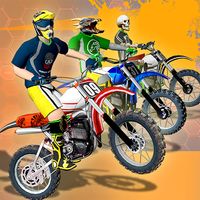 Dirt Bike Motocross Stunt Race