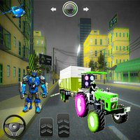 Indian Farming Tractor 3D