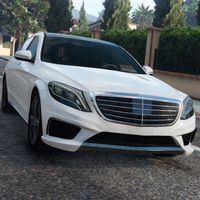 Mers S-Class Car Drift Driving