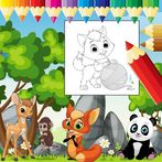 coloring book : coloring games