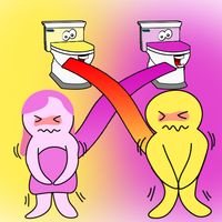 Draw Cute Toilet - Funny Game