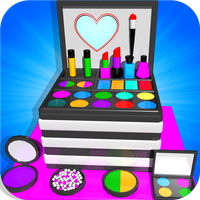 3D Makeup Kit Cake Games