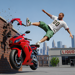 Open World Bike Drive Game 3D