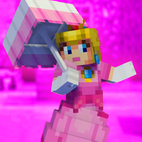 Princess Peach mod  minecraft