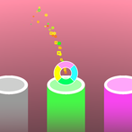 Coloring Donat - Jumping Game