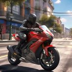 Realistic Moto Simulator: City