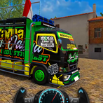 Drag Truk Oleng Indonesia - 3D