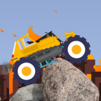 Monster Hill Climb Bulldozer