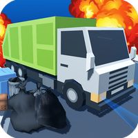 Crazy Road: Trash Dump Truck