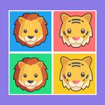 Animals Memory Game for kids