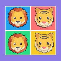 Animals Memory Game for kids