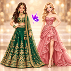 Fashion Game Makeup & Dress up