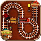 Rail Track Maze: Train Puzzler