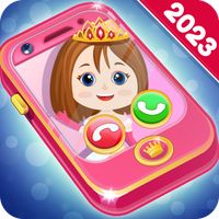 Pink Princess Baby Phone