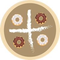 Tic Tac Toe Donut