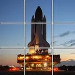 Slide Puzzle Rockets