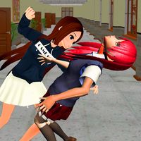 Anime High School Fighting Sim