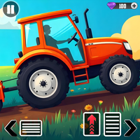 Kids Farm Tractor Harvest Game
