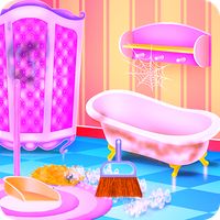 Doll House Cleaning Decoration