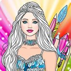 Dress Up Games & Coloring Book