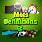 Mot et definition 2