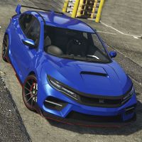 Civic Driving Game: City Drift