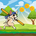 Super Rabbit in Training