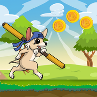 Super Rabbit in Training