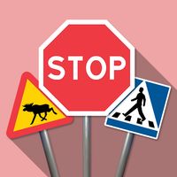 Skylten - Swedish traffic sign