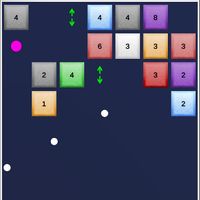 Shooting balls into blocks