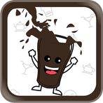 Smiling Coffee Glass - Draw an