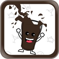 Smiling Coffee Glass - Draw an