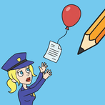 Draw Happy Police: Save all