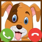 Fake Call Cute Dog Game