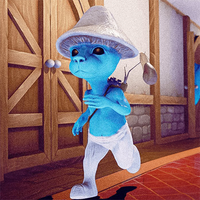 smurf cat Granny Mod Escape 3d