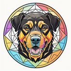 Coloring Dogs Stress Relief